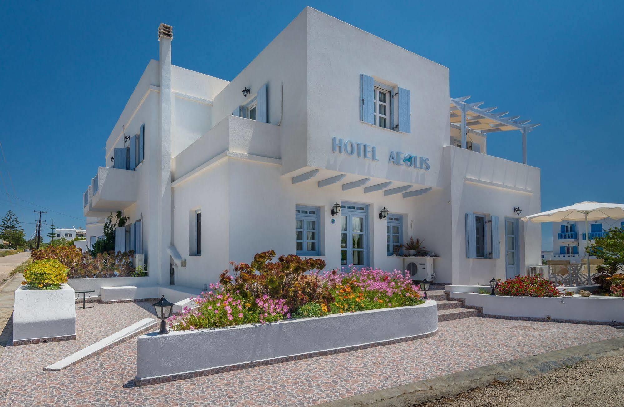 Aeolis Hotel Adamantas  Bagian luar foto